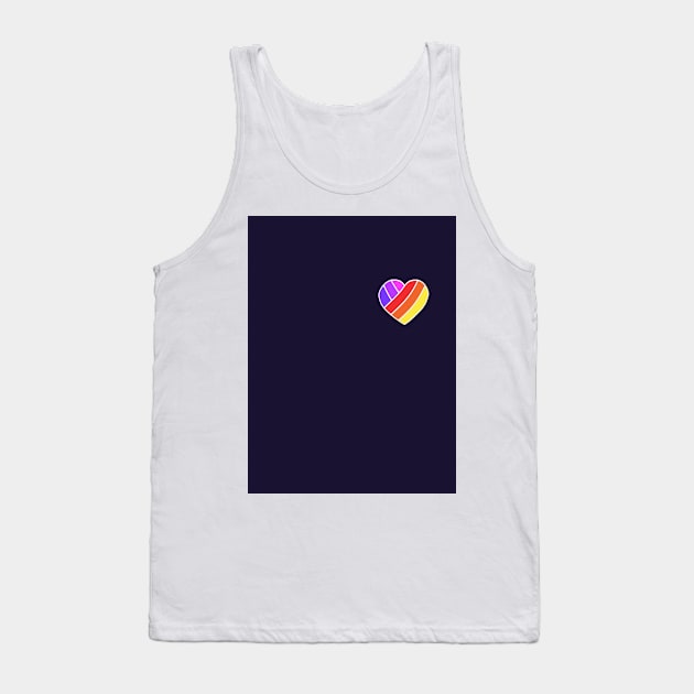 Heart Tank Top by ArtKsenia